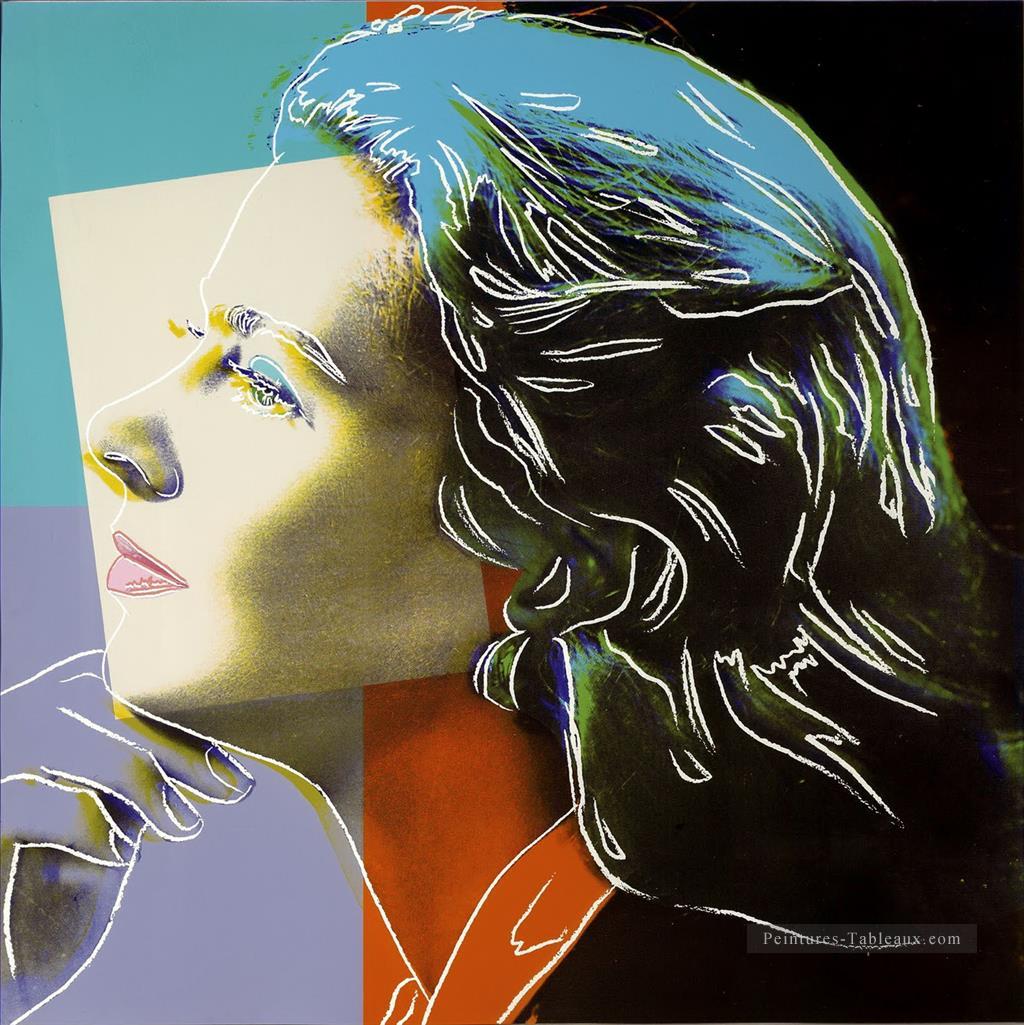 Ingrid Bergman as Herself Andy Warhol Oil Paintings